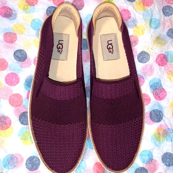 UGG SAMMY KNIT SLIP ON SNEAKER - Picture 3 of 7